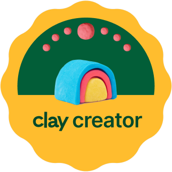 Clay Creator Badge