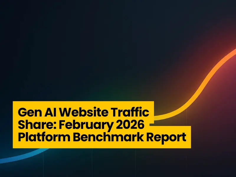 Gen AI Website Traffic Share Report